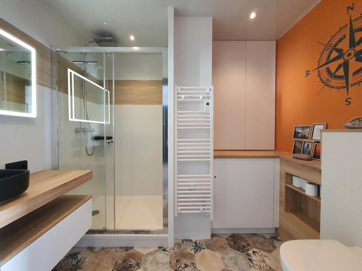 Appartement Bretagne Vue Mer Exceptionnelle Sur Les Hauts D'Erquy Au Calme ! Et Au Pied Du Gr34 Exterior photo